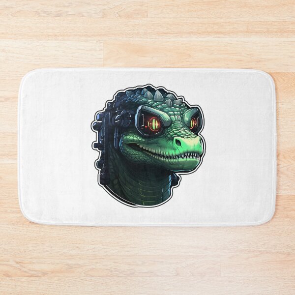 Item preview, Cyber Crocodile // Crocodile // Animal // Cyber Animal // Future // Animal Warrior designed and sold by SMARTKIT  DESIGNAGENCY.