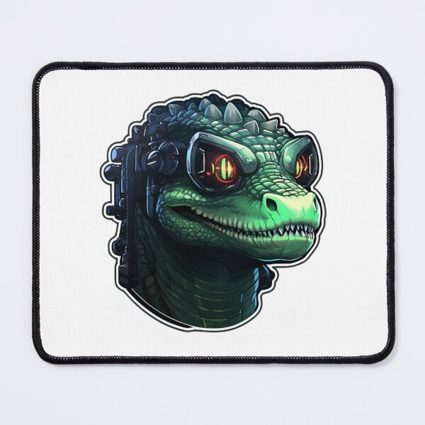 Item preview, Cyber Crocodile // Crocodile // Animal // Cyber Animal // Future // Animal Warrior designed and sold by SMARTKIT  DESIGNAGENCY.