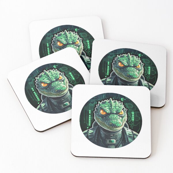 Item preview, Cyber Crocodile // Crocodile // Animal // Cyber Animal // Future // Animal Warrior designed and sold by SMARTKIT  DESIGNAGENCY.