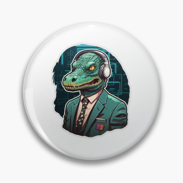 Item preview, Cyber Crocodile // Crocodile // Animal // Cyber Animal // Future // Animal Warrior designed and sold by SMARTKIT  DESIGNAGENCY.