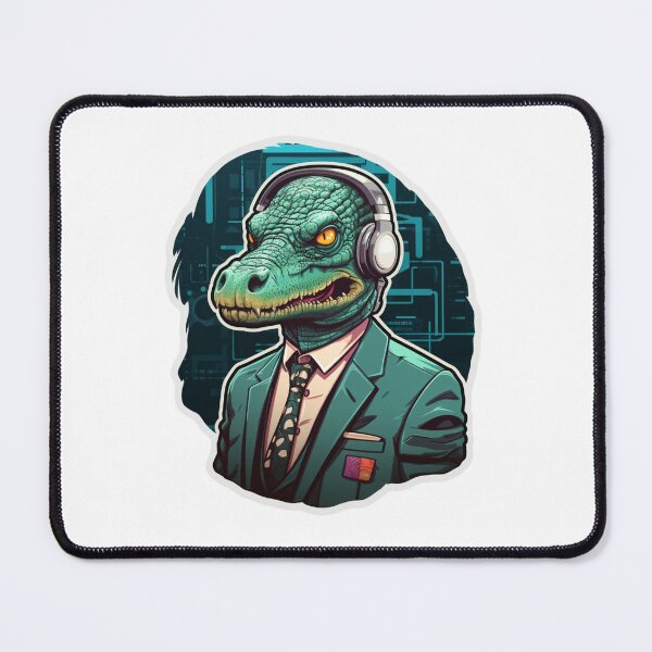 Item preview, Cyber Crocodile // Crocodile // Animal // Cyber Animal // Future // Animal Warrior designed and sold by SMARTKIT DESIGNAGENCY.