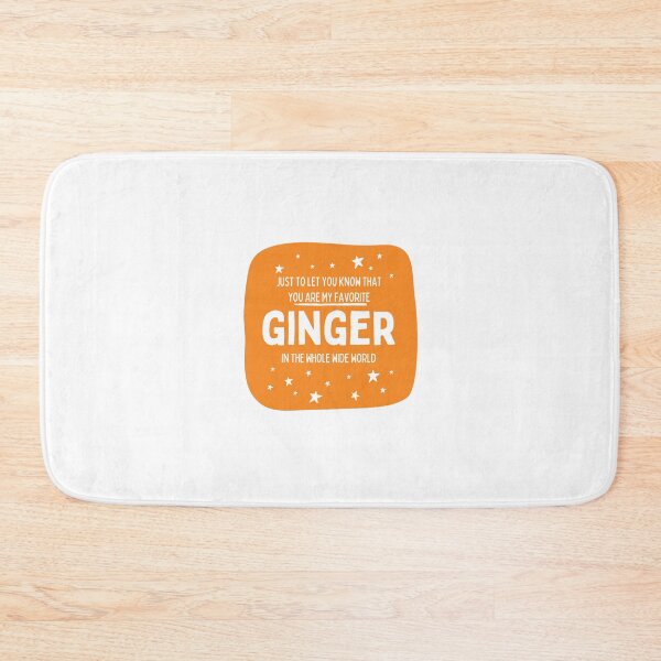 Item preview, Favorite Ginger Design - Heartfelt Gift for Redheads and Ginger Enthusiasts! designed and sold by nickjones81.