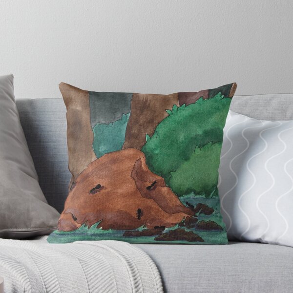 Item preview, watercolor anthill designed and sold by Chouetteplanete.