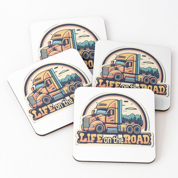 Item preview, Big Rig Trucker - Life on the Road Caricature designed and sold by NiftyWrx.