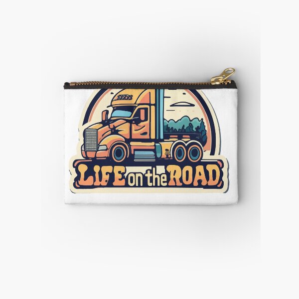 Item preview, Big Rig Trucker - Life on the Road Caricature designed and sold by NiftyWrx.