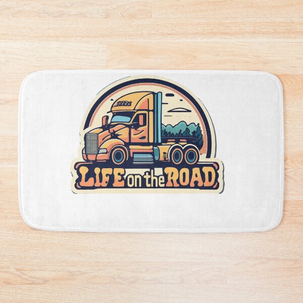 Item preview, Big Rig Trucker - Life on the Road Caricature designed and sold by NiftyWrx.