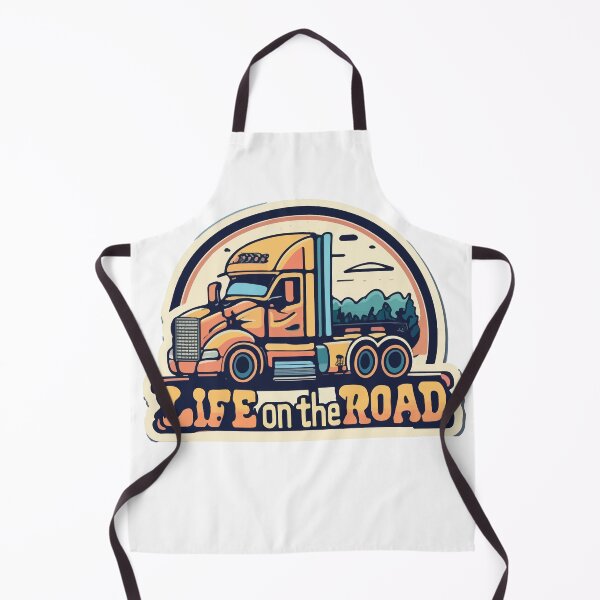 Item preview, Big Rig Trucker - Life on the Road Caricature designed and sold by NiftyWrx.