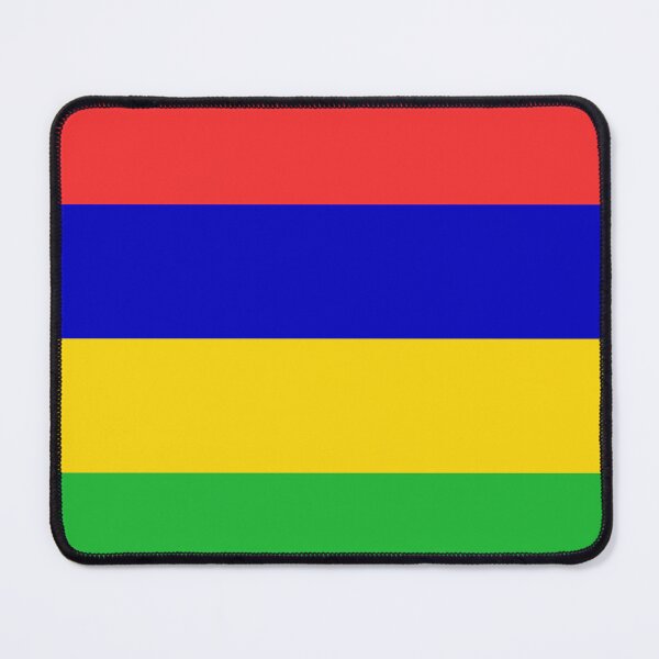 Item preview, The national flag of Mauritius, also known as the Four Bands designed and sold by Peter Etchells.