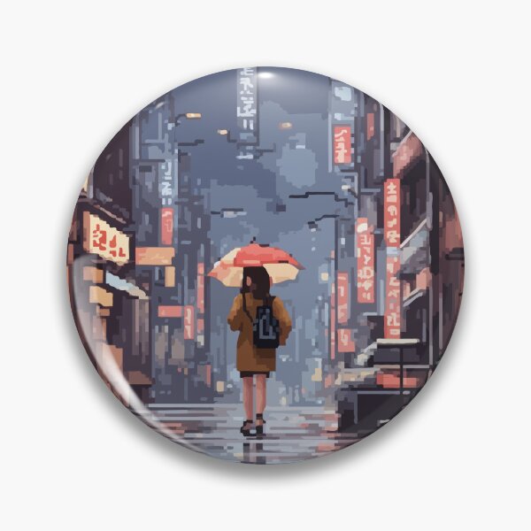 Item preview, Rainy Night In Osaka designed and sold by LeftImpressed.