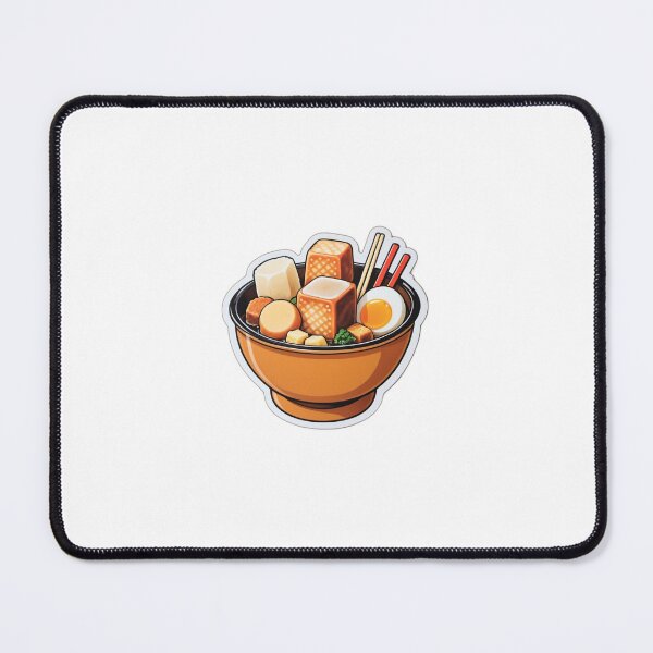 Artikelvorschau, Oden in dashi broth in a bowl, japanese food for foodies  entworfen und verkauft von VIZARDcreations.