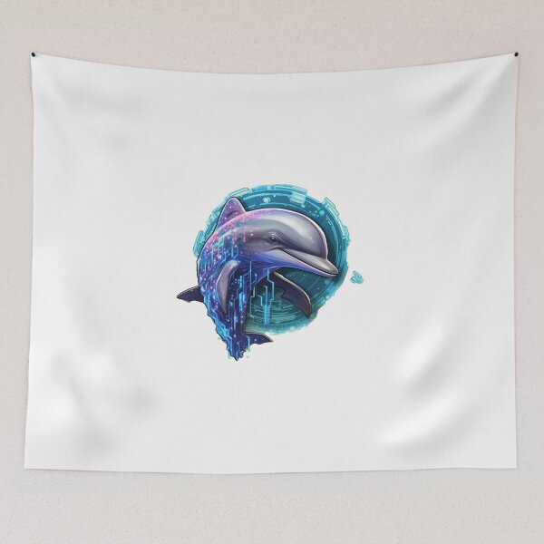 Item preview, Cyber Dolphin // Dolphin // Animal // Cyber Animal // Future // Animal Warrior designed and sold by SMARTKIT  DESIGNAGENCY.