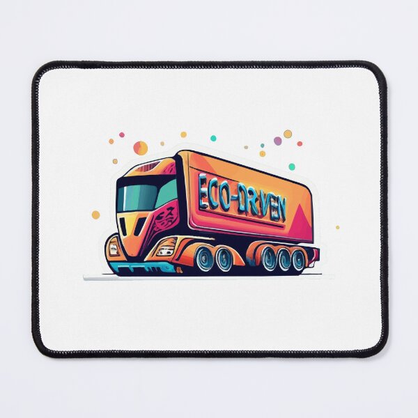 Item preview, Eco-Driven Futuristic Semi-Truck designed and sold by NiftyWrx.