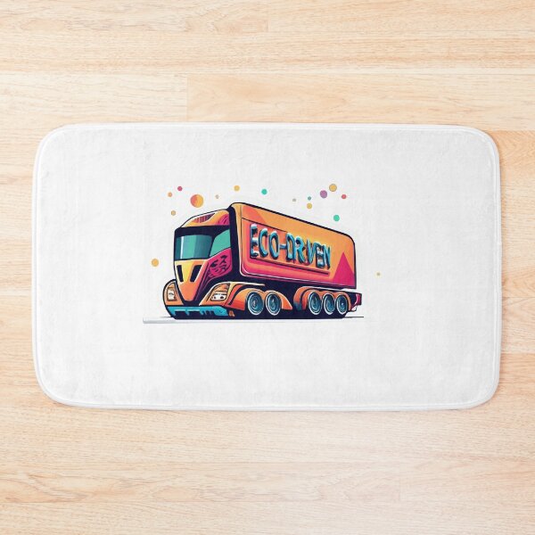 Item preview, Eco-Driven Futuristic Semi-Truck designed and sold by NiftyWrx.