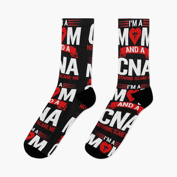 Item preview,  I'm a mom and a CNA nothing scare me mother's day design designed and sold by marfanna.