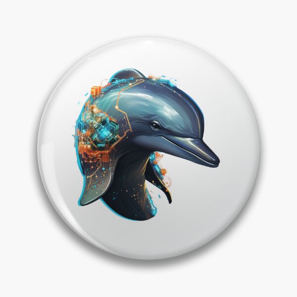 Item preview, Cyber Dolphin // Dolphin // Animal // Cyber Animal // Future // Animal Warrior designed and sold by SMARTKIT  DESIGNAGENCY.