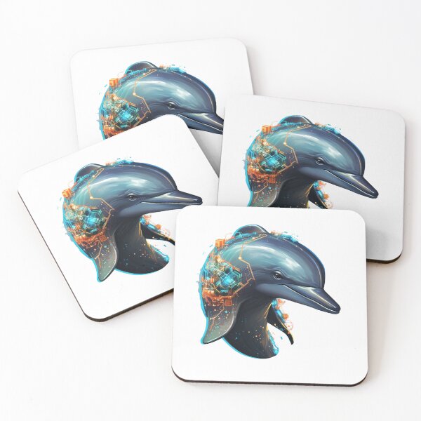 Item preview, Cyber Dolphin // Dolphin // Animal // Cyber Animal // Future // Animal Warrior designed and sold by SMARTKIT  DESIGNAGENCY.