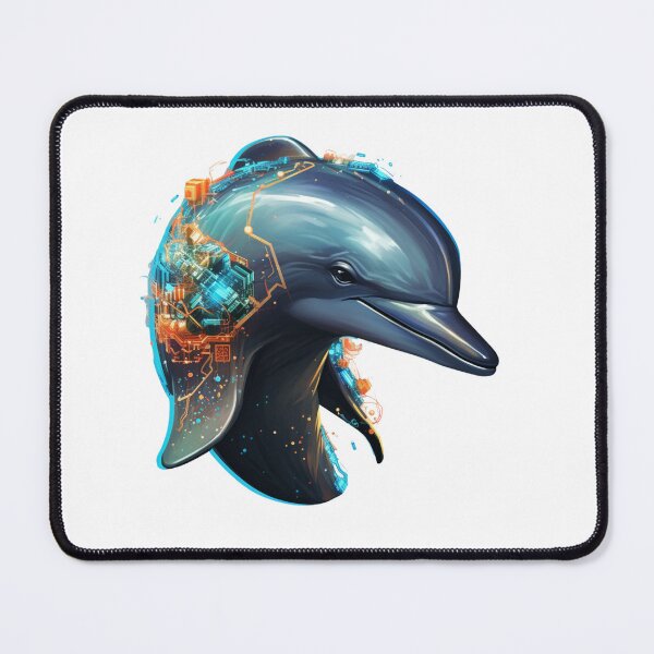 Item preview, Cyber Dolphin // Dolphin // Animal // Cyber Animal // Future // Animal Warrior designed and sold by SMARTKIT  DESIGNAGENCY.