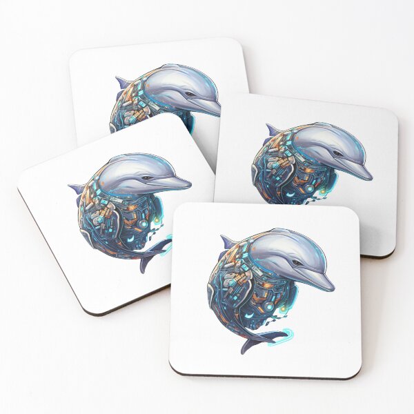 Item preview, Cyber Dolphin // Dolphin // Animal // Cyber Animal // Future // Animal Warrior designed and sold by SMARTKIT  DESIGNAGENCY.