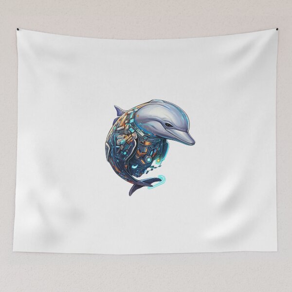 Item preview, Cyber Dolphin // Dolphin // Animal // Cyber Animal // Future // Animal Warrior designed and sold by SMARTKIT  DESIGNAGENCY.