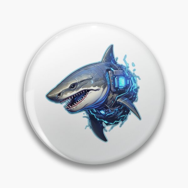 Item preview, Cyber Shark // Shark // Animal // Cyber Animal // Future // Animal Warrior designed and sold by SMARTKIT  DESIGNAGENCY.