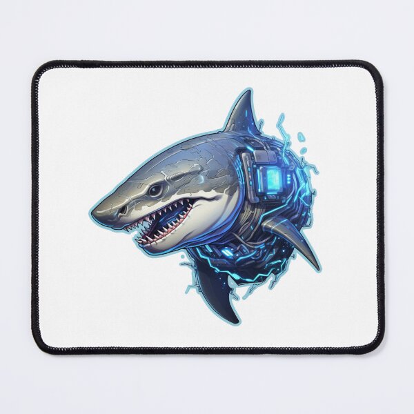 Item preview, Cyber Shark // Shark // Animal // Cyber Animal // Future // Animal Warrior designed and sold by SMARTKIT  DESIGNAGENCY.