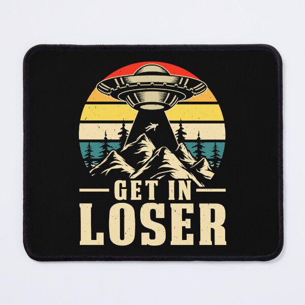 Item preview, Vintage Alien UFO Abduction Retro GET IN LOSER, Funny Aliens Design gift designed and sold by ArtByKatti.