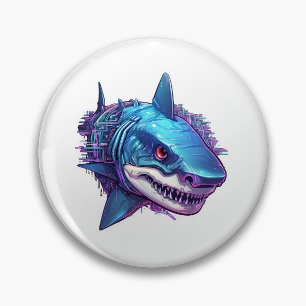 Item preview, Cyber Shark // Shark // Animal // Cyber Animal // Future // Animal Warrior designed and sold by SMARTKIT  DESIGNAGENCY.