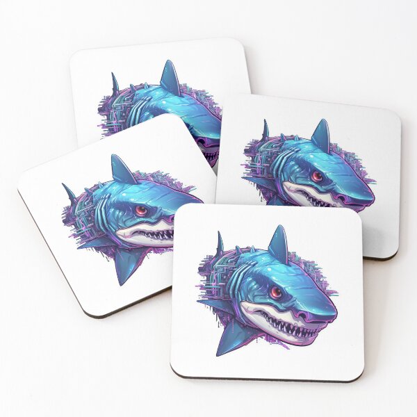 Item preview, Cyber Shark // Shark // Animal // Cyber Animal // Future // Animal Warrior designed and sold by SMARTKIT  DESIGNAGENCY.