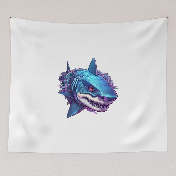 Item preview, Cyber Shark // Shark // Animal // Cyber Animal // Future // Animal Warrior designed and sold by SMARTKIT  DESIGNAGENCY.