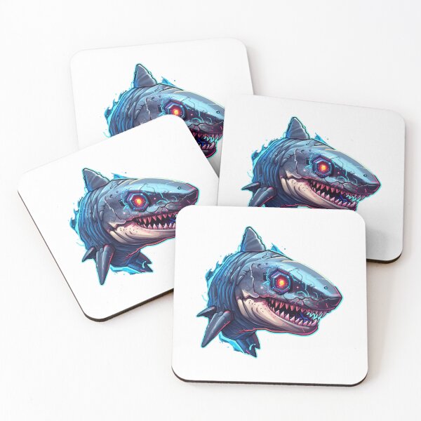 Item preview, Cyber Shark // Shark // Animal // Cyber Animal // Future // Animal Warrior designed and sold by SMARTKIT  DESIGNAGENCY.