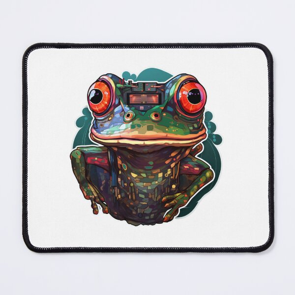 Item preview, Cyber Frog // Frog // Animal // Cyber Animal // Future // Animal Warrior designed and sold by SMARTKIT  DESIGNAGENCY.