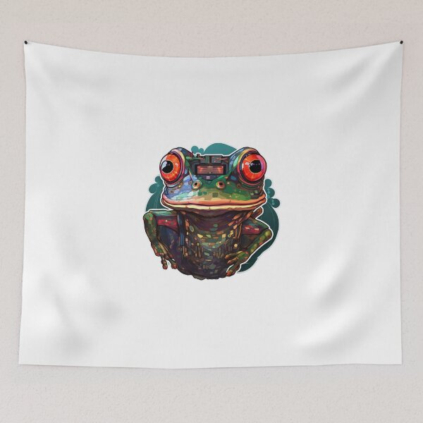 Item preview, Cyber Frog // Frog // Animal // Cyber Animal // Future // Animal Warrior designed and sold by SMARTKIT  DESIGNAGENCY.