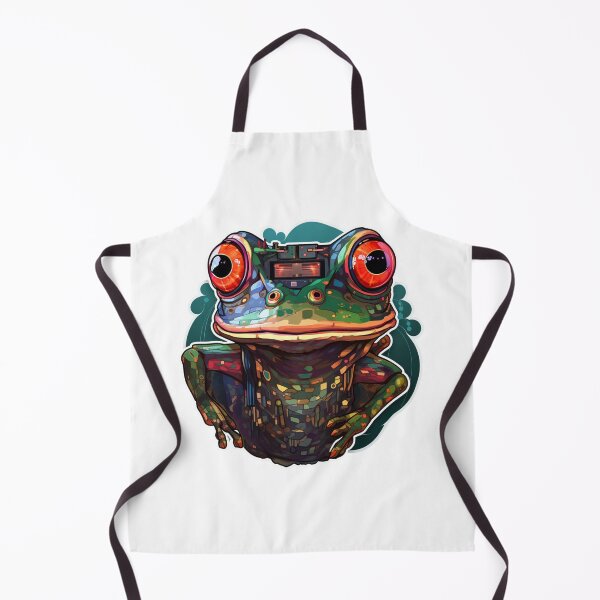 Item preview, Cyber Frog // Frog // Animal // Cyber Animal // Future // Animal Warrior designed and sold by SMARTKIT DESIGNAGENCY.
