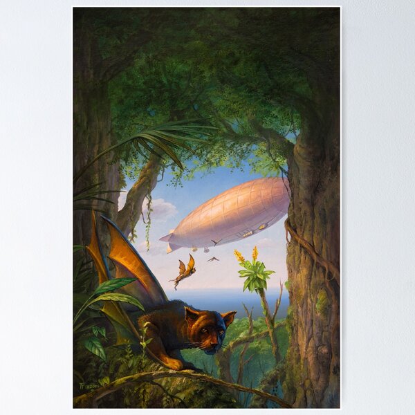 Wolkenpanther - Kenneth Oppel Poster