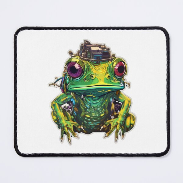 Item preview, Cyber Frog // Frog // Animal // Cyber Animal // Future // Animal Warrior designed and sold by SMARTKIT  DESIGNAGENCY.