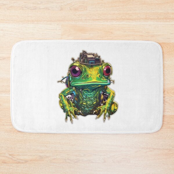 Item preview, Cyber Frog // Frog // Animal // Cyber Animal // Future // Animal Warrior designed and sold by SMARTKIT  DESIGNAGENCY.
