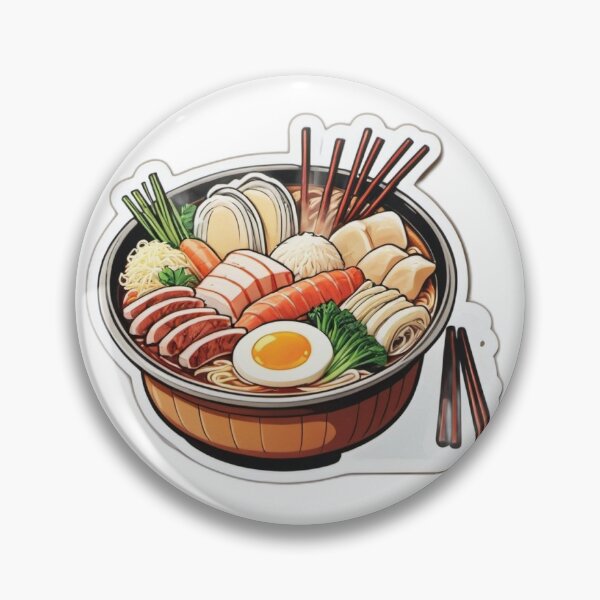 Aperçu de l'œuvre Nabemono/ Nabe dish, japanese food for foodies  créée et vendue par VIZARDcreations.