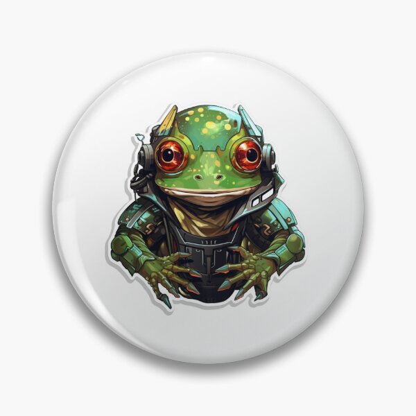 Item preview, Cyber Frog // Frog // Animal // Cyber Animal // Future // Animal Warrior designed and sold by SMARTKIT  DESIGNAGENCY.