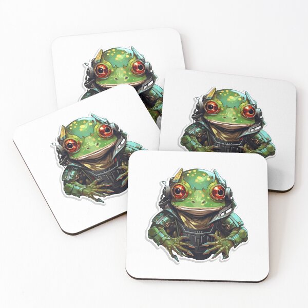 Item preview, Cyber Frog // Frog // Animal // Cyber Animal // Future // Animal Warrior designed and sold by SMARTKIT  DESIGNAGENCY.