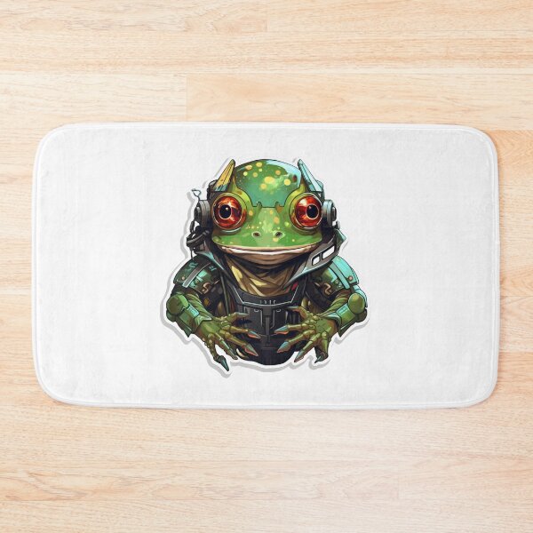 Item preview, Cyber Frog // Frog // Animal // Cyber Animal // Future // Animal Warrior designed and sold by SMARTKIT  DESIGNAGENCY.