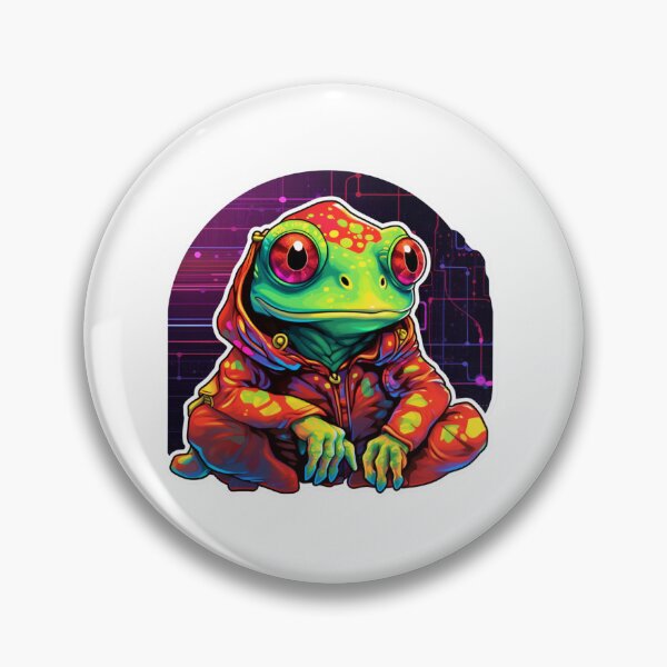 Item preview, Cyber Frog // Frog // Animal // Cyber Animal // Future // Animal Warrior designed and sold by SMARTKIT  DESIGNAGENCY.