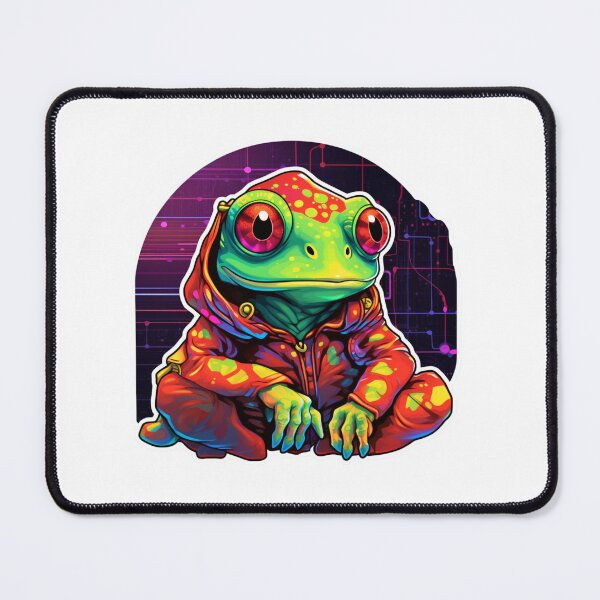 Item preview, Cyber Frog // Frog // Animal // Cyber Animal // Future // Animal Warrior designed and sold by SMARTKIT DESIGNAGENCY.