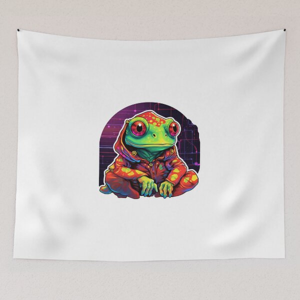 Item preview, Cyber Frog // Frog // Animal // Cyber Animal // Future // Animal Warrior designed and sold by SMARTKIT  DESIGNAGENCY.
