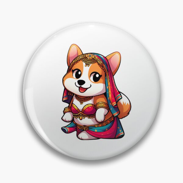 Item preview, Corgi Bellydance Elegance designed and sold by EpicPaws.