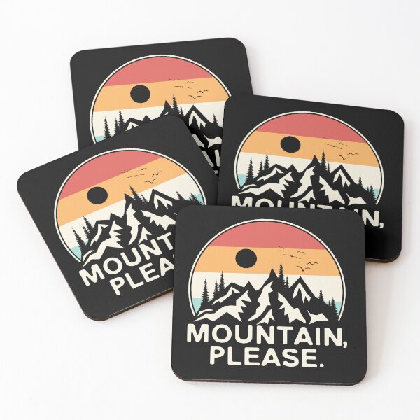 Item preview, Mountains Please. Gift for Mountains Lovers designed and sold by Kondi-Art.