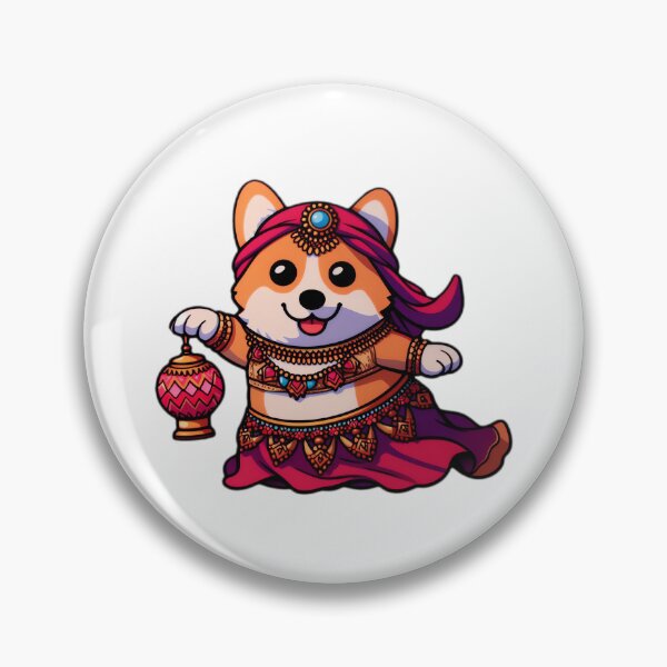 Item preview, Corgi Bellydance Elegance designed and sold by EpicPaws.