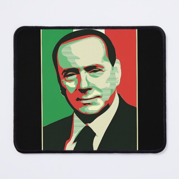 Item preview, Silvio Berlusconi Italy Prime Minister Forza Italia Politician Gift Sticker designed and sold by Miaramar.