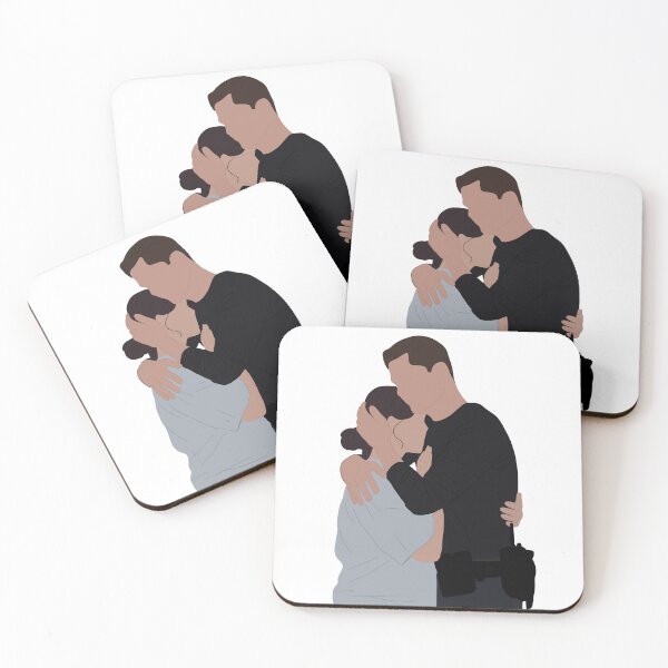 Item preview, Chenford hugging Tim Bradford and Lucy Chen hugging designed and sold by AnnesCreatives.