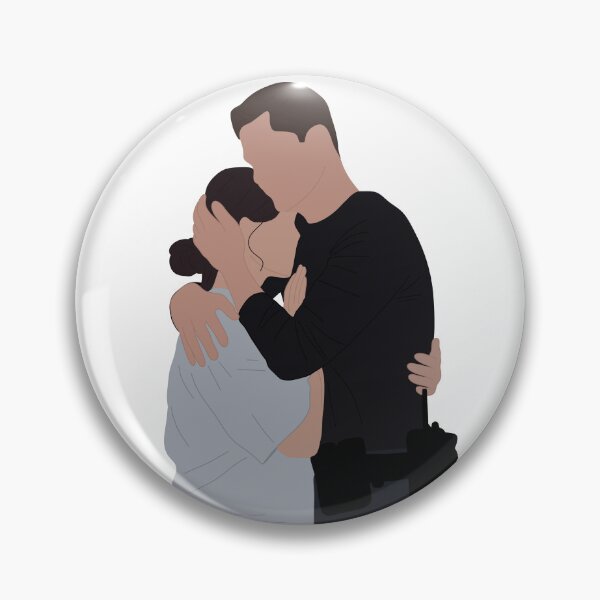 Item preview, Chenford hugging Tim Bradford and Lucy Chen hugging designed and sold by AnnesCreatives.