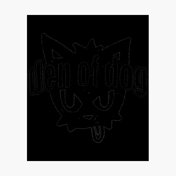 Vista previa del artículo con la obra « Logotipo De La Guarida Del Perro», diseñado y vendido por Astrideebacher.
